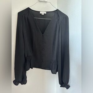 Topshop Satin Blouse